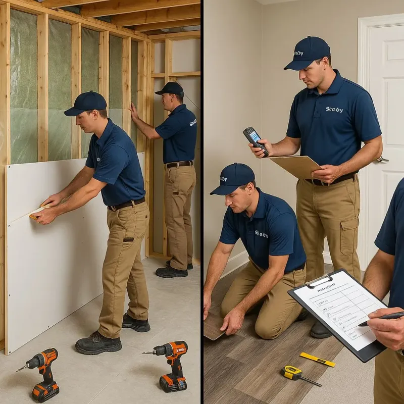 Repairs and Reconstruction process in Glendale, OH