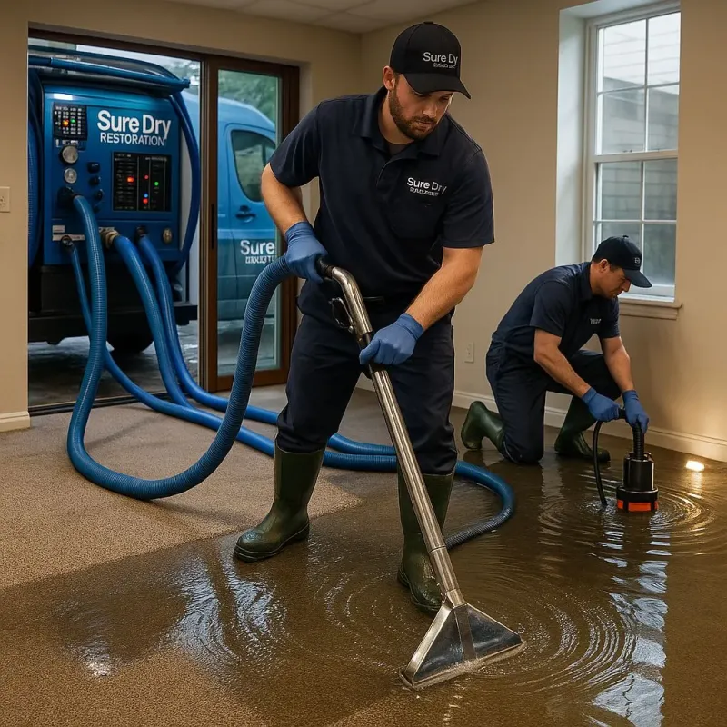 Water Extraction and Removal process in Glendale, OH